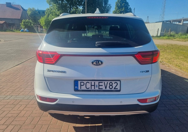 Kia Sportage cena 66900 przebieg: 63000, rok produkcji 2018 z Szamocin małe 154